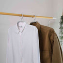 シンコハンガー モノクローゼット シャツハンガースライド グレー 2本組