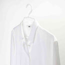 シンコハンガー モノクローゼット シャツハンガースピーディー ホワイト  5本組