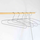 シンコハンガー モノクローゼット シャツハンガーノンスリップ グレー 5本組