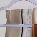 シンコハンガー モノクローゼット シャツハンガーラバー ホワイト  5本組