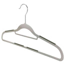シンコハンガー モノクローゼット シャツハンガーラバー グレー  5本組