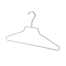 シンコハンガー モノクローゼット ネックシャツハンガーノンスリップ グレー 5本組