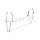 シンコハンガー モノクローゼット V字スペースフック ホワイト 2個組