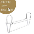 シンコハンガー モノクローゼット V字スペースフック ホワイト 2個組