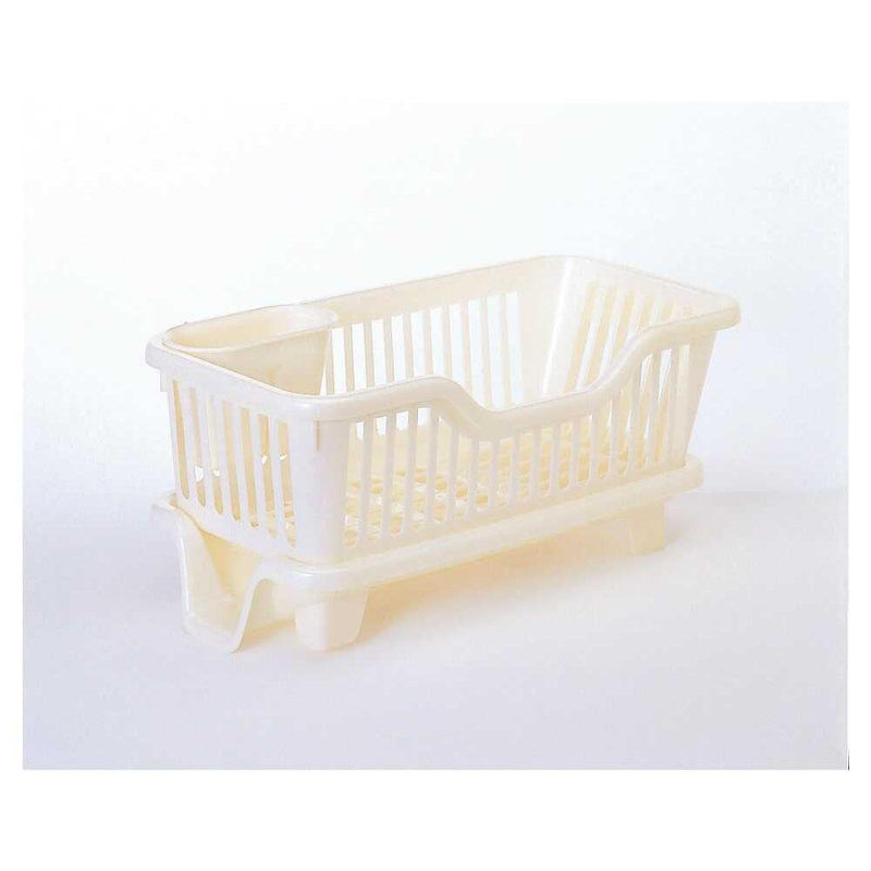 Sanko Plastic Dish Drainer Basket Flow No.4 Horizontal Slim 1 Piece