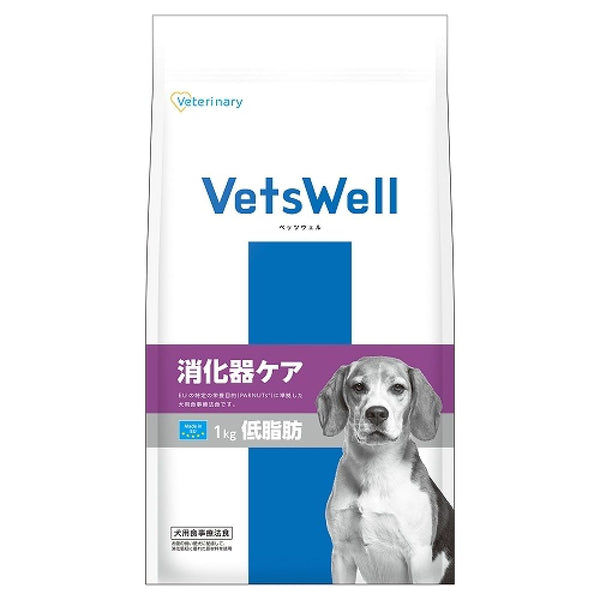 マルカン ベッツウェル 犬用療法食 消化器ケア低脂肪 1kg