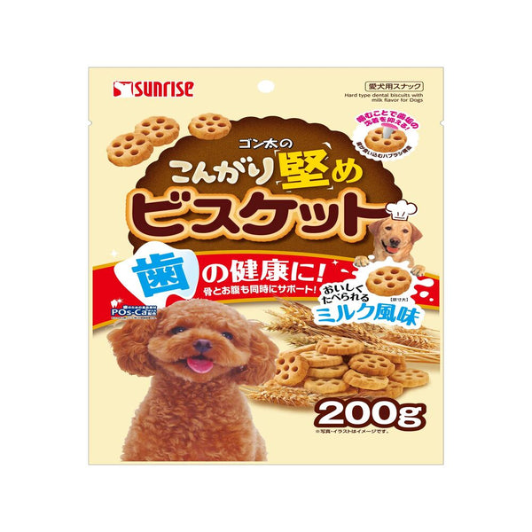 マルカン サンライズ ゴン太のこんがり堅めビスケット 200g