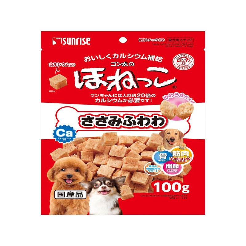 マルカン サンライズ ゴン太のほねっこ ささみふわわ 100g