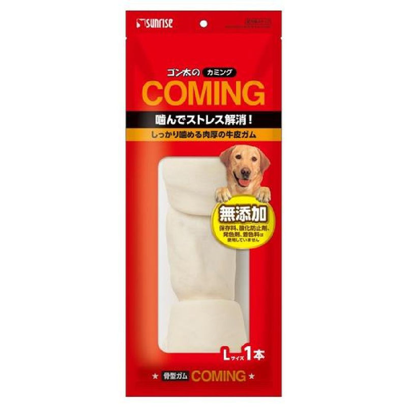 マルカン サンライズ ゴン太のカミング 骨型ガム Lサイズ 1本