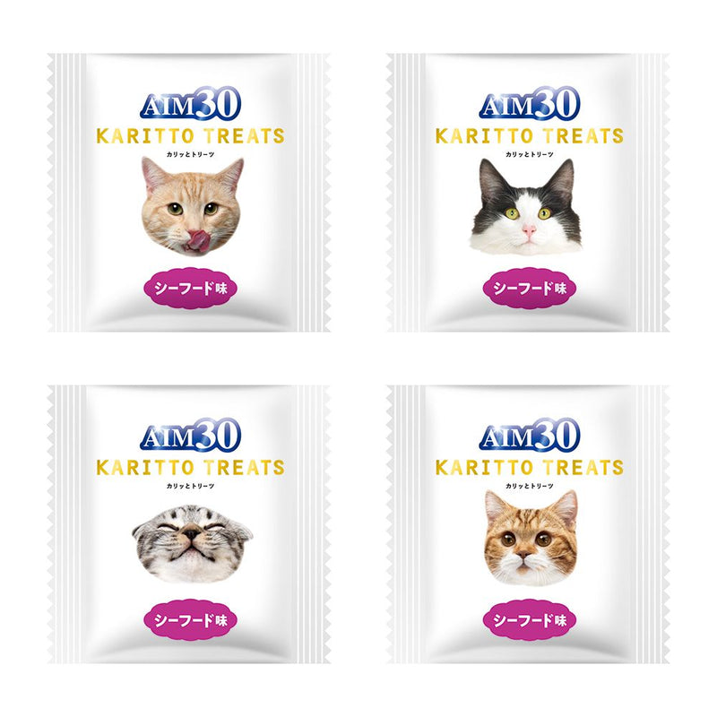 マルカン サンライズ AIM30 カリッとトリーツ シーフード味 5g×5袋