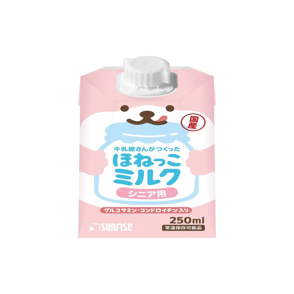 マルカン サンライズ 牛乳屋さんがつくった ほねっこミルク シニア用 250ml