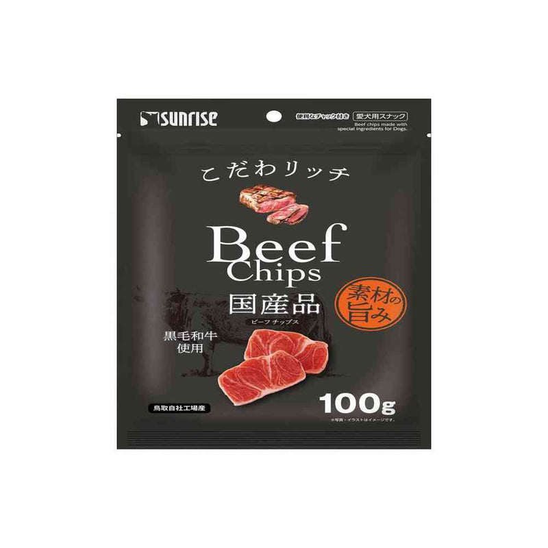 マルカン こだわリッチ ビーフチップス 100g