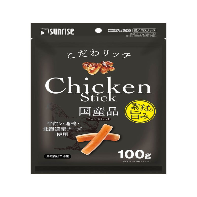 マルカン サンライズ こだわリッチ チキンスティック 100g