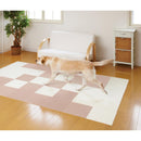 ペット用撥水タイルマット 同色20枚入 ベージュ メーカー直送 ▼返品・キャンセル不可【他商品との同時購入不可】