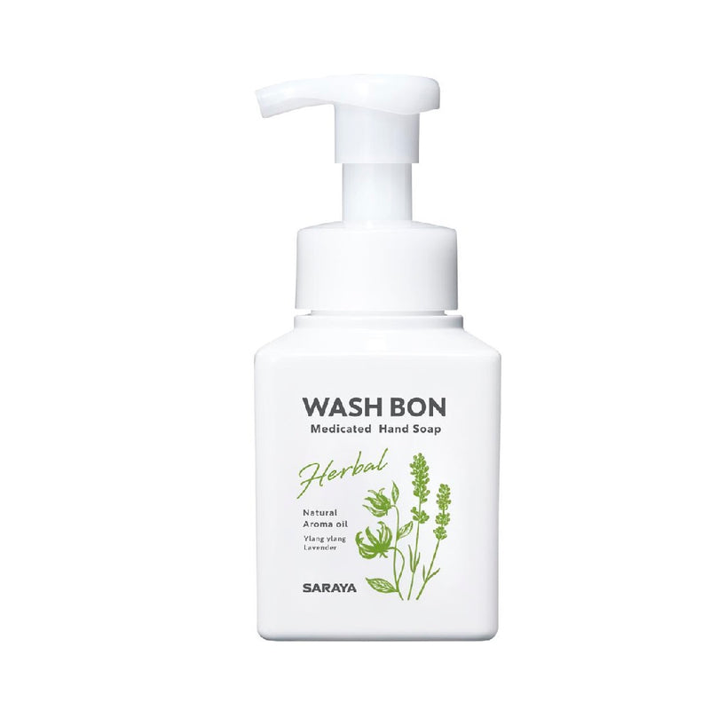 [Quasi-drug] Saraya Washbon Herbal Medicated Hand Soap 310ml