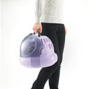 コロル おでかけネコベッド S パープル メーカー直送▼返品・キャンセル不可【他商品との同時購入不可】