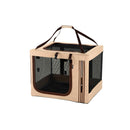 たためる3WAYペットケージ 640 ブラウン メーカー直送▼返品・キャンセル不可【他商品との同時購入不可】