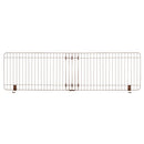 伸縮スタンド簡易ペットゲート 120-180 ブラウン メーカー直送▼返品・キャンセル不可【他商品との同時購入不可】