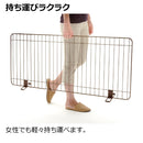スタンド簡易ペットゲート 120 ブラウン メーカー直送▼返品・キャンセル不可【他商品との同時購入不可】