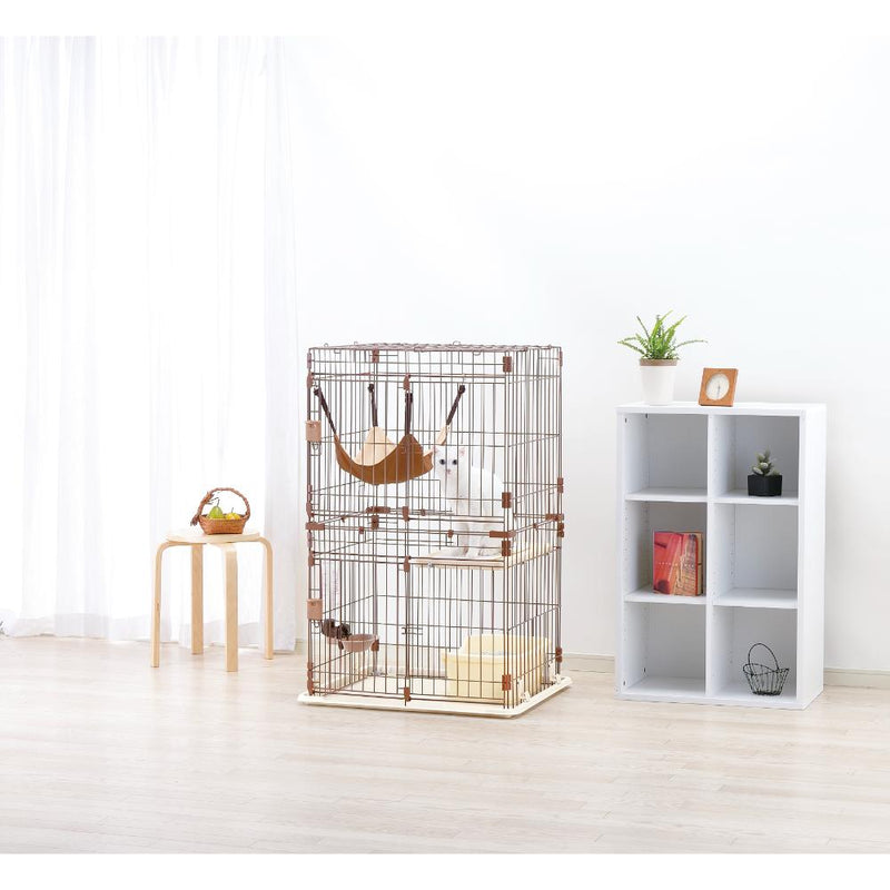 リラックスキャットサークル S ブラウン メーカー直送▼返品・キャンセル不可【他商品との同時購入不可】