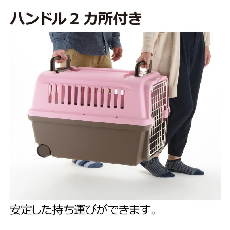 キャンピングキャリー L ダークブラウン メーカー直送▼返品・キャンセル不可【他商品との同時購入不可】