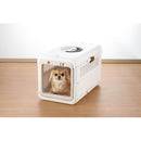 キャンピングキャリー 折りたたみ S アイボリー メーカー直送▼返品・キャンセル不可【他商品との同時購入不可】