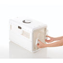 キャンピングキャリー 折りたたみ M アイボリー メーカー直送▼返品・キャンセル不可【他商品との同時購入不可】