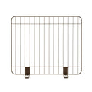 スタンド簡易ペットゲート60 ブラウン メーカー直送▼返品・キャンセル不可【他商品との同時購入不可】