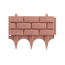 リッチェル 土留めレンガ調 ブラウン