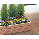 リッチェル 土留めレンガ調 ブラウン