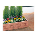 リッチェル 土留めレンガ調 ブラウン