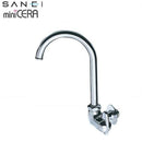 三栄水栓 SANEI ミニセラ横形ツル首自在水栓JA265-13 【直送品】 返品・キャンセル・他商品と同時購入は不可
