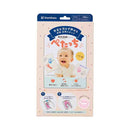 シヤチハタ ぺたっち 手足を汚さない手形足形作成キット ベビー用 ももいろ 1個