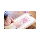 シヤチハタ ぺたっち 手足を汚さない手形足形作成キット ベビー用 はいいろ 1個