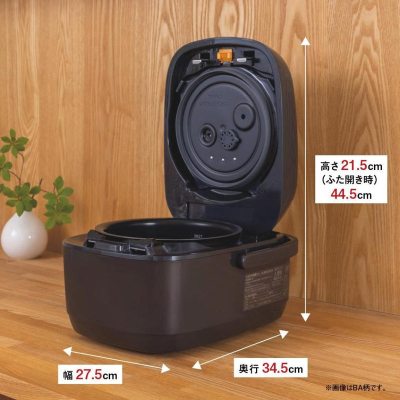 象印 圧力IH炊飯器NW-CA10-BA 5.5合炊き メーカー直送 ▼返品・キャンセル不可【他商品との同時購入不可】