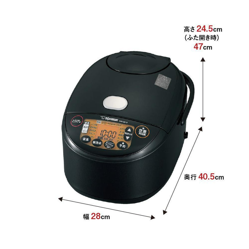 象印 IH炊飯器 NW-VD18-BA 1升炊き メーカー直送 ▼返品・キャンセル不可【他商品との同時購入不可】