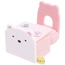 サンエックス すみっコぐらし てのりぬいぐるみ 机といすのセット しろくま MX39501