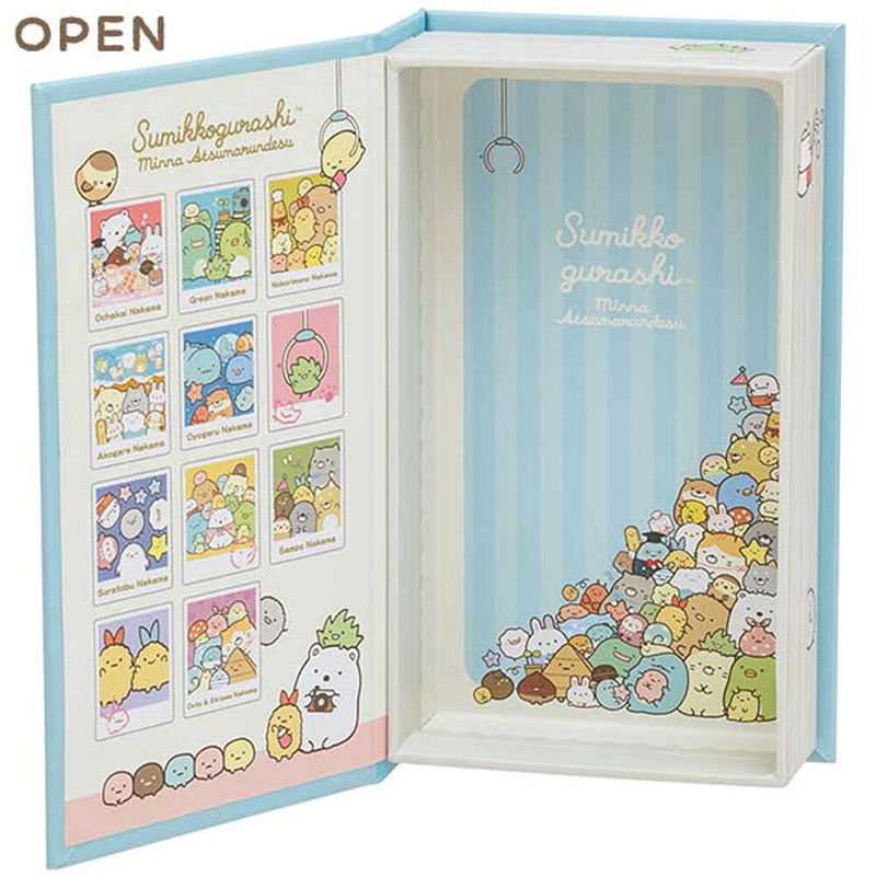 San-X Sumikko Gurashi Everyone Gathers Book Box Blue FB52701