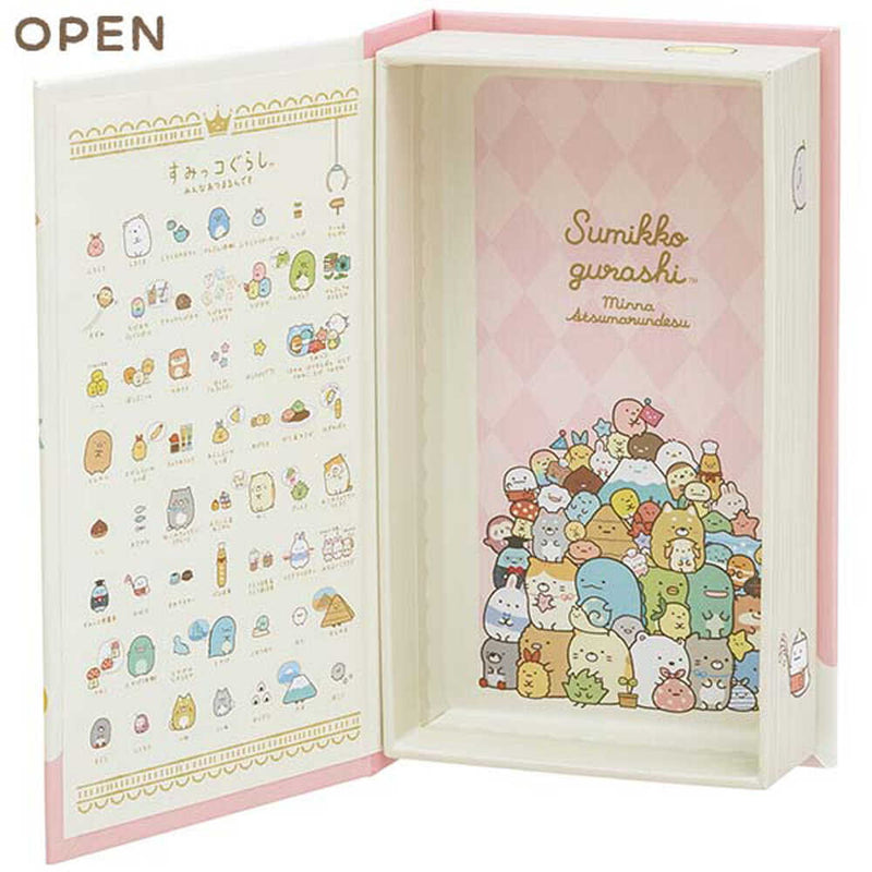 San-X Sumikko Gurashi Everyone Gathers Book Box Pink FB52702