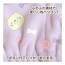 サンエックス すみっコぐらし サマーグッズ ふわふわキャップタオル パープル CM42101 80g