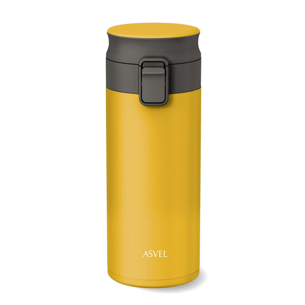 アスベル 真空断熱携帯タンブラー 350ml TLW350 A3311 イエロー
