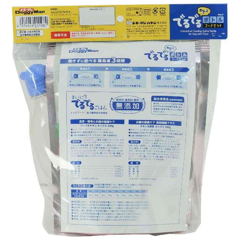 ドギーマン わんこのでるでるボトル フードセット 1セット
