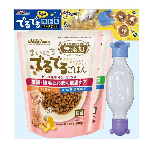 ドギーマン わんこのでるでるボトル フードセット 1セット