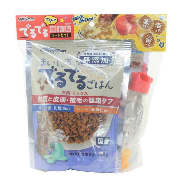 ドギーマン にゃんこのでるでるボトル フードセット 1セット