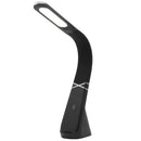 ゼピール LEDスタンドライト ワイヤレス充電機能付 ブラック DQL-H1021-BK 1台