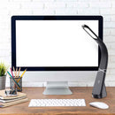 ゼピール LEDスタンドライト ワイヤレス充電機能付 ブラック DQL-H1021-BK 1台