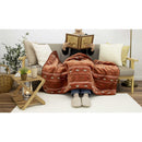 ゼピール どこでもあったかブランケット レッド DAB-B11M-RD 1台