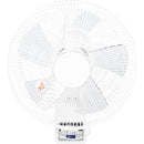 ゼピール 壁掛け扇風機 フルリモコン DCモーター ホワイト DDK-J35N 1台