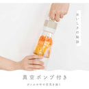 マカフル モバイル真空ブレンダー カカオベージュ MJB-400P-BE 1台