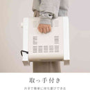 電気ストーブ800W ゼピール ホワイト ZDQ-08B 1台